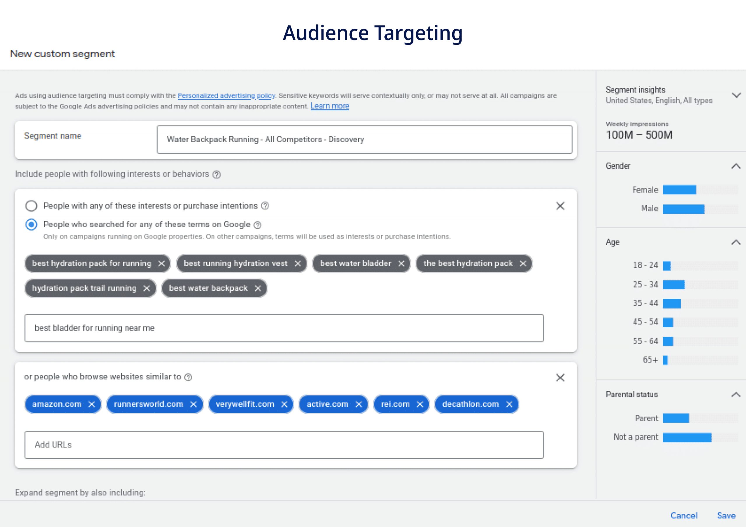 Audience Targeting