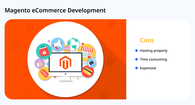 Cons of Magento eCommerce Development