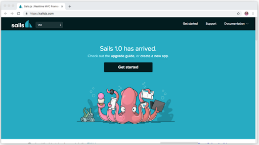 Sails.js: node.js frameworks